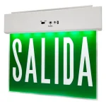 SEÑALIZADOR DE EMERGENCIA "SALIDA" 220V                          RELUX