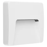 APLIQUE UNIDIR LED CUAD 3W 3000K 100-240V IP65 BLANCO MACROLED 01