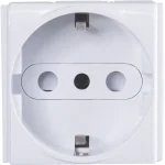 MOD TOMA SCHUKO 16A BL GIZ TRAMONTINA 01