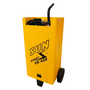 CARGADOR DE BATERIA C/ARRANCADOR CD-420 12/24VCC 22AMP RESA 01