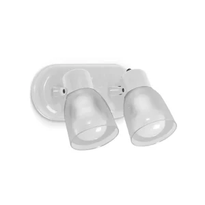 APLIQUE BASE OVAL 2L E27 BLANCO POLICARBONATO SAN JUSTO 01