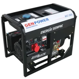 GGAIA 7,0/6,5KVA AB AS7.5 D5+ATS 380V TRIF. GENPOWER 01