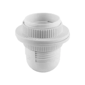 PORTALAMP PLAST E27 C/ANILLO BL RELUX 01