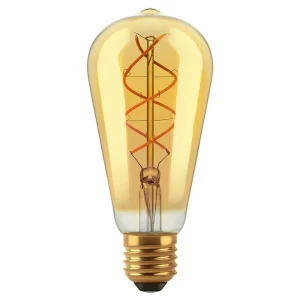 LAMP LED CAMPANITA ST19 E27 5W 2200K VINTAGE DIMM MACROLED 01