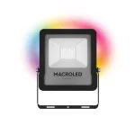 REFLECTOR LED 20W RGB/6000K PRO SMART 100-240V MACROLED 01