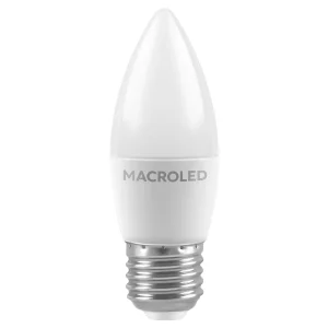 LAMP LED VELA E27 6W 6500ºK MACROLED 01