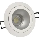 SPOT DICRO FIJO ANTIDESLUMBRANTE 7,5CM ALUMINIO RELUX 01