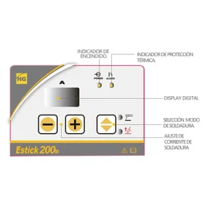 EQUIPO DE SOLDAR INVERTER.ESTICK 200III HUGONG 02