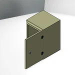 CAJA METALICA 300X200X200MM RECORD 02