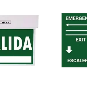 SEÑALIZADOR DE EMERGENCIA CON ADHESIVOS SEGURIMAX 03