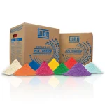 PINTURA EN POLVO. PE26-LI-BR. ROJO RAL 3020. 25KG 10005846 WEG 01