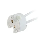 ZOCALO HALOG G5,3 PRESION C/CABLE RELUX 01