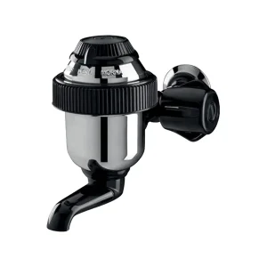 CANILLA ELECTRICA PICO BAJO PARED NEGRO SINTEX CL 01