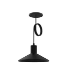 COLGANTE METALICO 1L E27 Ø26CM NEGRO BELL01 SPOTS LINE 01