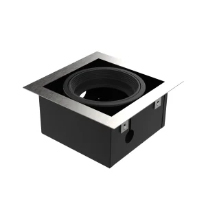 SPOT EMB AR111 MOVIL CIRC GU10 ACERO SPOTS LINE 01