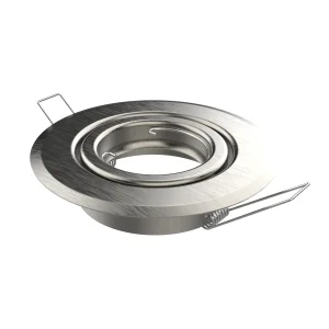 SPOT EMB DICRO MOVIL CIRC GU10 ACERO SPOTS LINE 01