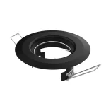 SPOT EMB DICRO FIJO CIRC GU10 NEGRO SPOTS LINE 01