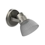 APLIQUE BASE RED. 1L E27 ACERO 2005/1 SPOTS LINE 01