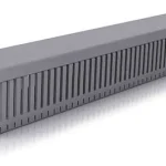 CANAL P/CABLE RANURADO GRIS 30X30X2M RELUX 01