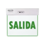 SEÑALIZADOR DE EMERGENCIA "SALIDA" C/ 8-ADHESIVOS SEGURIMAX 01