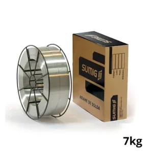 ALAMBRE ALUMINIO MIG 7KG 1,0MM (AWS A5.10 ER4043) 1100.2016 SUMIG 01