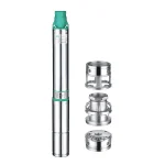 MOTOBOMBA. 4SEM2/8T MONOFASICO C/CAPACITOR 0,5HP RESA 01