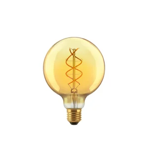 LAMP LED GLOBO E27 5W 2200ºK VINTAGE MACROLED 01