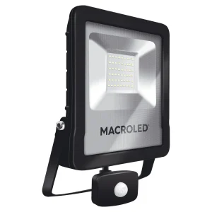 REFLECTOR LED 50W 6500K C/SENSOR DE MOVIMIENTO MACROLED 01