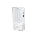 LUZ DE EMERGENCIA LED 300LM C/SENSOR MOVIMIENTO 1,3HS SEGURIMAX 03