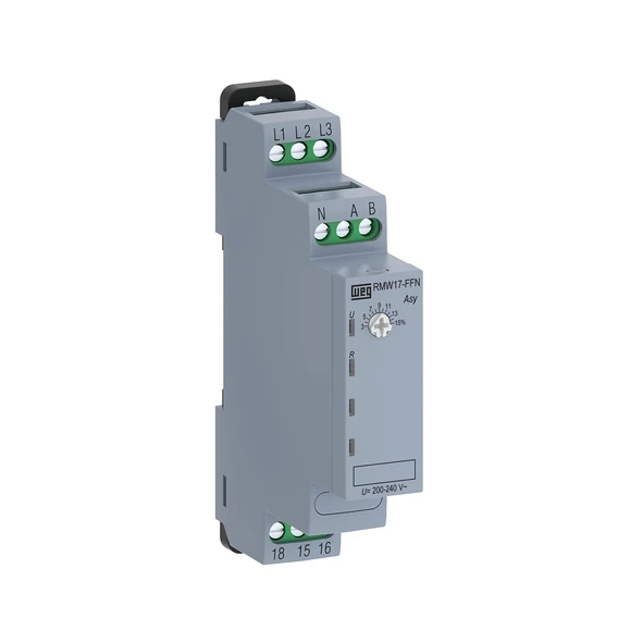 RELE FALTA DE FASE 220V C/ NEUTRO RMW17- FFN01D65 12735385 WEG 01 RELE FALTA DE FASE 220V C/ NEUTRO RMW17- FFN01D65 12735385 WEG 01