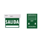SEÑALIZADOR DE EMERGENCIA CON ADHESIVOS SEGURIMAX 03