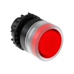 BOTON PULSADOR RASANTE CLED ROJO 12931064 WEG