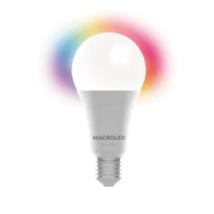 LAMP LED A60 E27 12W 6000K/RGB BLUETOOTH+WIFI MACROLED 01