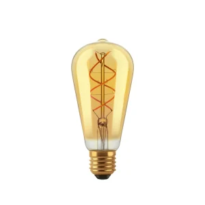LAMP LED CAMPANITA ST19 E27 5W 2200K VINTAGE DIMM MACROLED 01