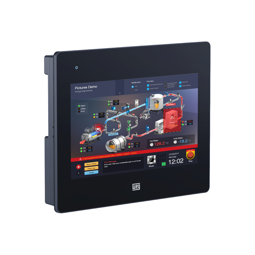 PANTALLA IHM CMT2108X2 10.1" C/ETHERNET Y SERIAL 16280427 WEG 01 PANTALLA IHM CMT2108X2 10.1" C/ETHERNET Y SERIAL 16280427 WEG 01