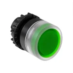 BOTON PULSADOR RASANTE C/LED VERDE 12931067 WEG 01