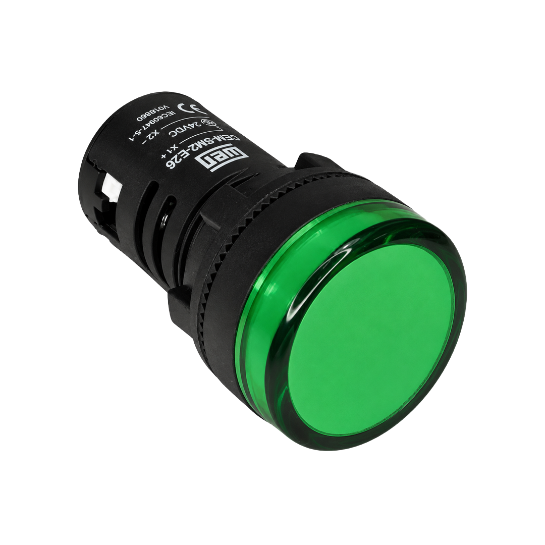 LAMPARA PILOTO CEW-SM2-E26 VERDE 24VDC 10046541 WEG 01 LAMPARA PILOTO CEW-SM2-E26 VERDE 24VDC 10046541 WEG 01