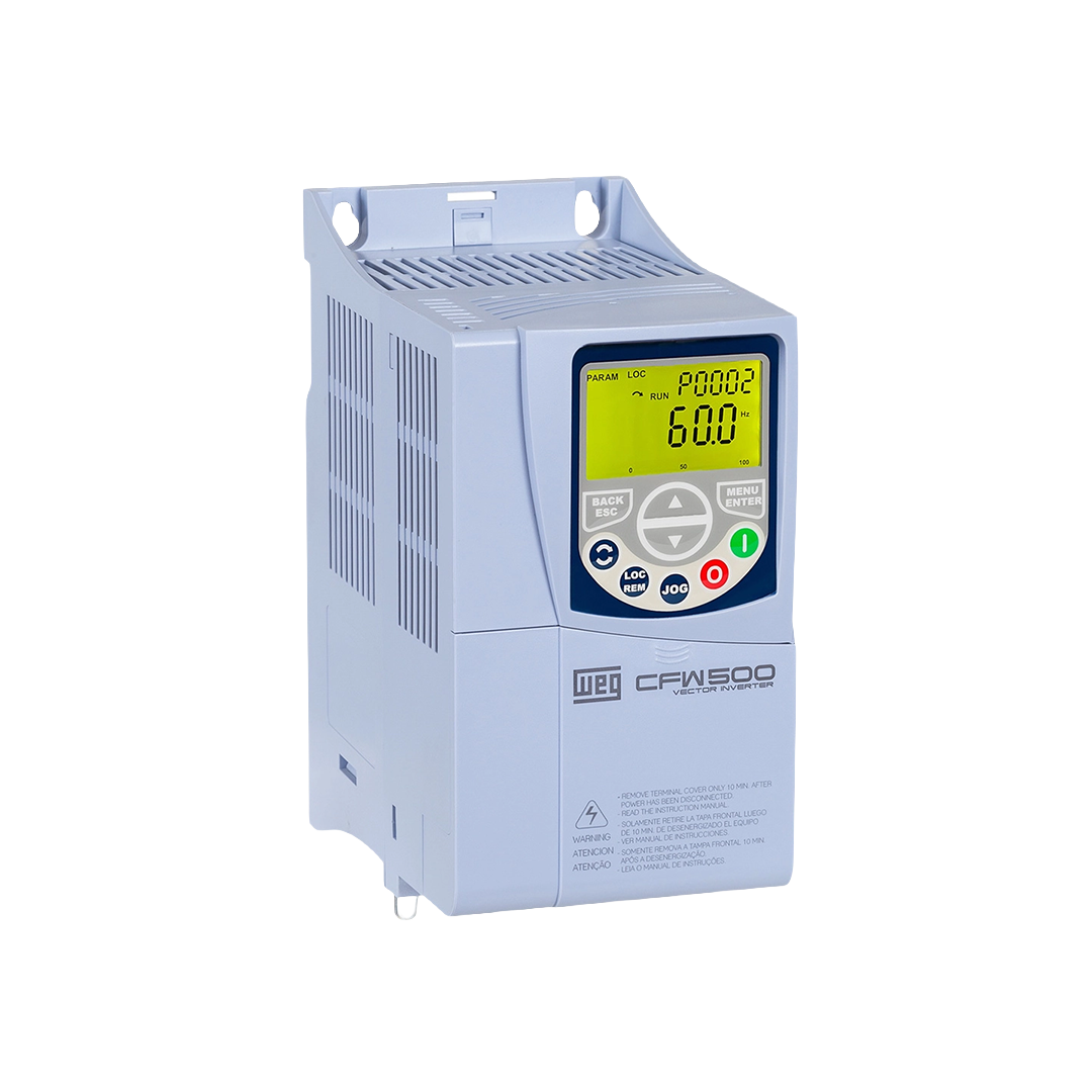 VARIADOR CFW500 B06P5T4DB20H00G2 3HP 2,20KW 6,1A 380V 15575666 WEG