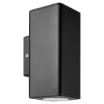 APLIQUE BIDIR CUAD GU10 9W 100-240V NEGRO   MACROLED 01