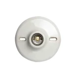 PORTALAMP PORCEL BASE DISC E27 BL RELUX 01