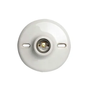 PORTALAMP PORCEL BASE DISC E27 BL RELUX 01