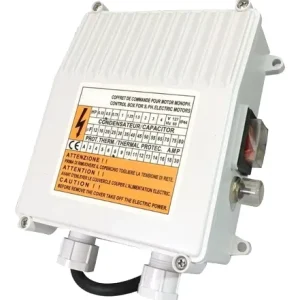 TABLERO P/MOTOBOMBA.220V MONOFASICO. 2HP RESA 01