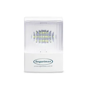 LUZ DE EMERGENCIA LED 50LM C/ENCHUFE 3HS 220V SEGURIMAX 01