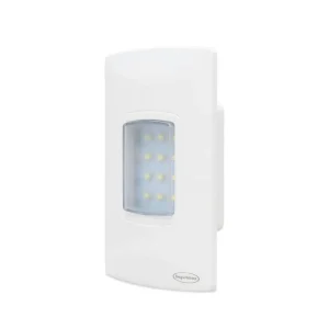 LUZ DE EMERGENCIA LED 100LM DE EMBUTIR 1,5HS 220V SEGURIMAX 02
