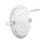 PANEL LED CIRC EMB 12W 4500K 85-265V BL    MACROLED 03