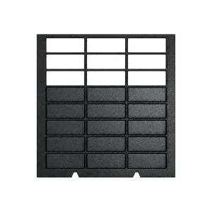 LETRERITO ACRILICO NEGRO 50X20 SIN GRABACION WCAC-EML 18540613 WEG 01