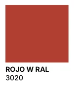 PINTURA EN POLVO. PE26-LI-BR. ROJO RAL 3020. 25KG 10005846 WEG 02