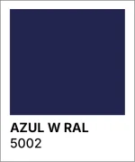 PINTURA EN POLVO. HI20-LI-BR. AZUL W RAL 5002 25KG 10692061 WEG 02